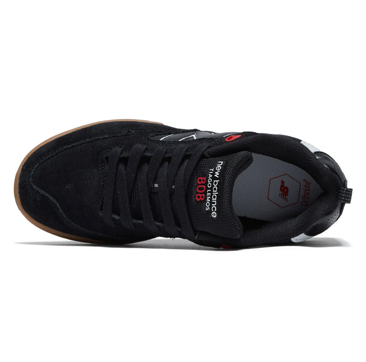New Balance Numeric Tiago Lemos 808 Black/White Shoes