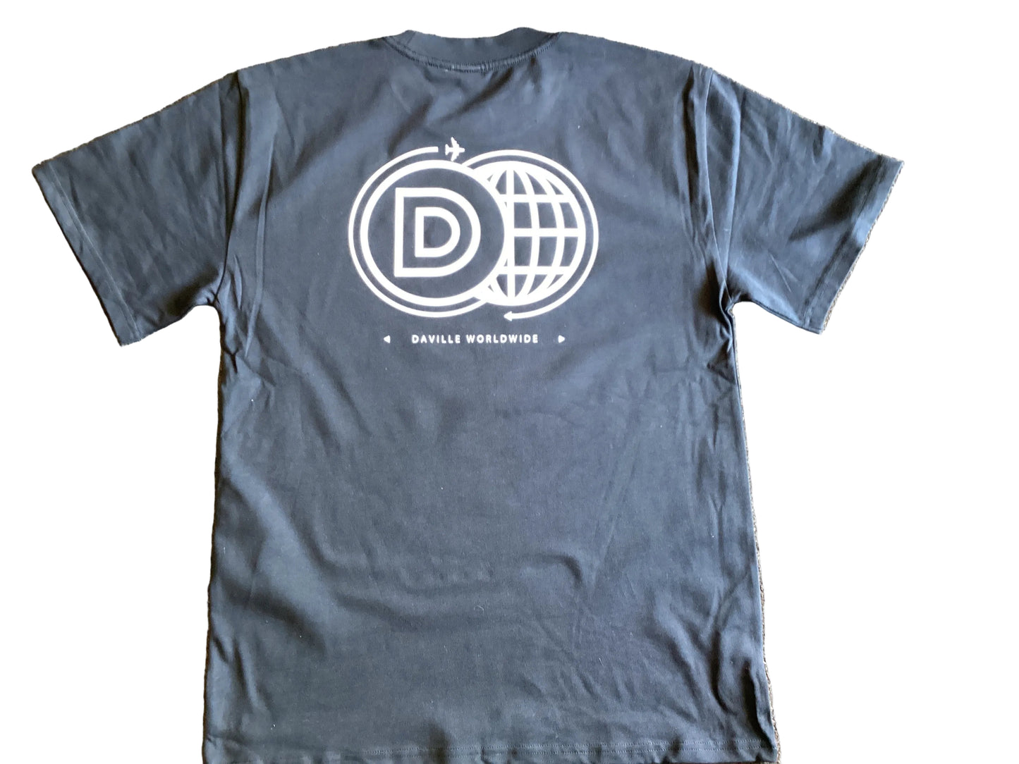 Daville x AS Colour S/S Heavyweight Boxy Fit Shirt Worldwide Navy