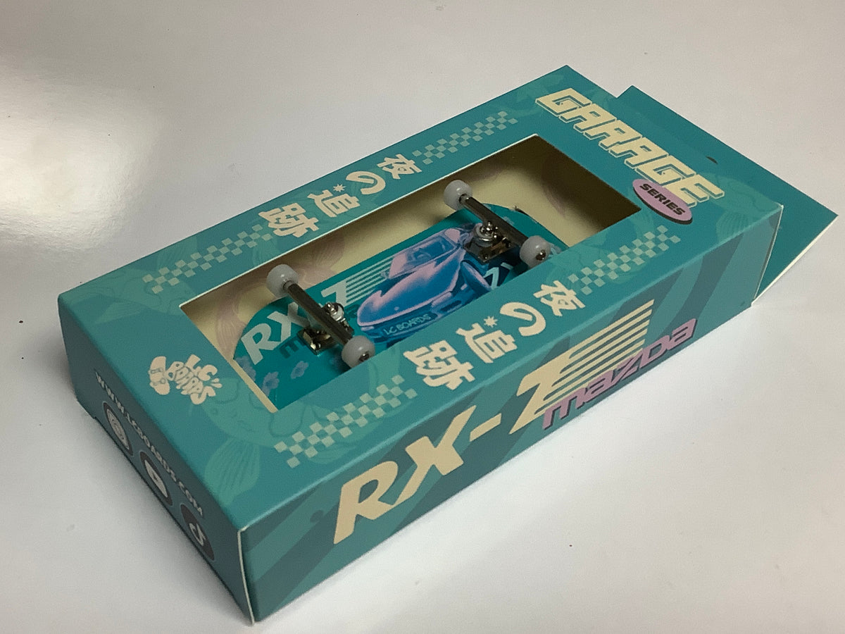 LC BOARDS Fingerboard complete Garage Series RX-7 FOAM GRIPTAPE 98 x34