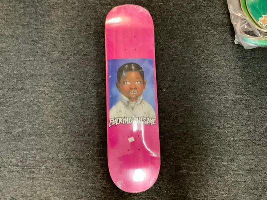 FA 8.25 deck Louie Lopez Classic photo painted by slckid