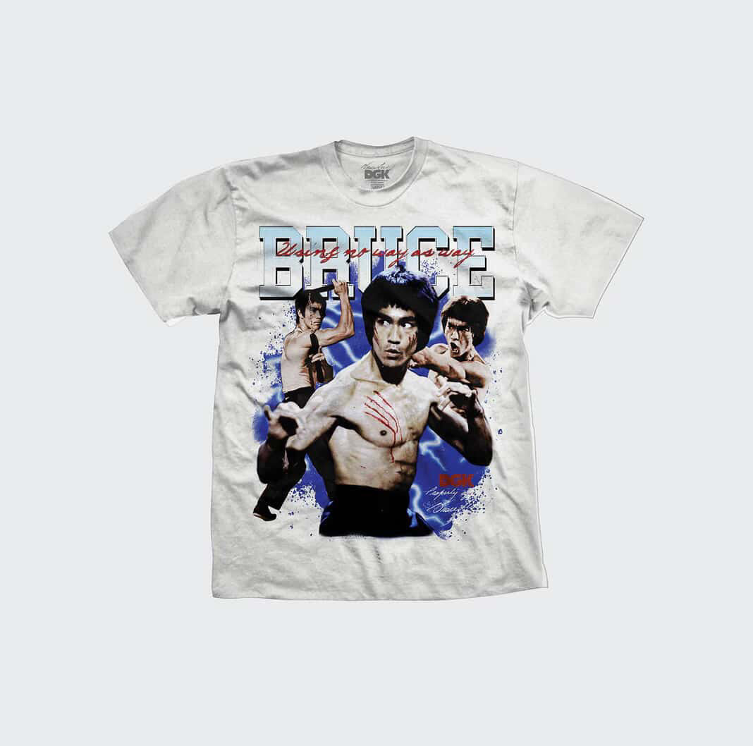 DGK x Bruce Lee Immortality Tee White