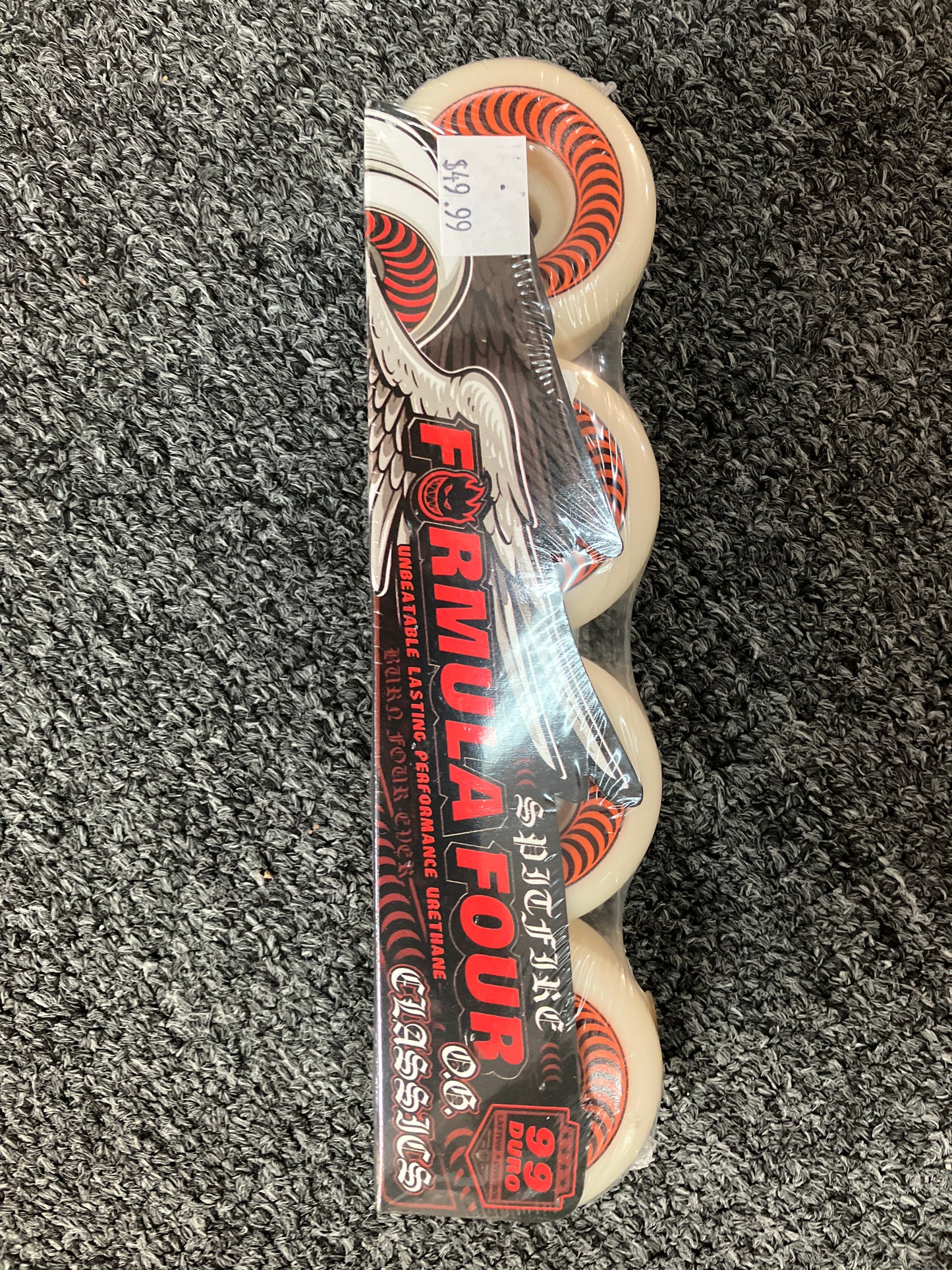 Spitfire F4 53mm OG Classic Wheels Orange
