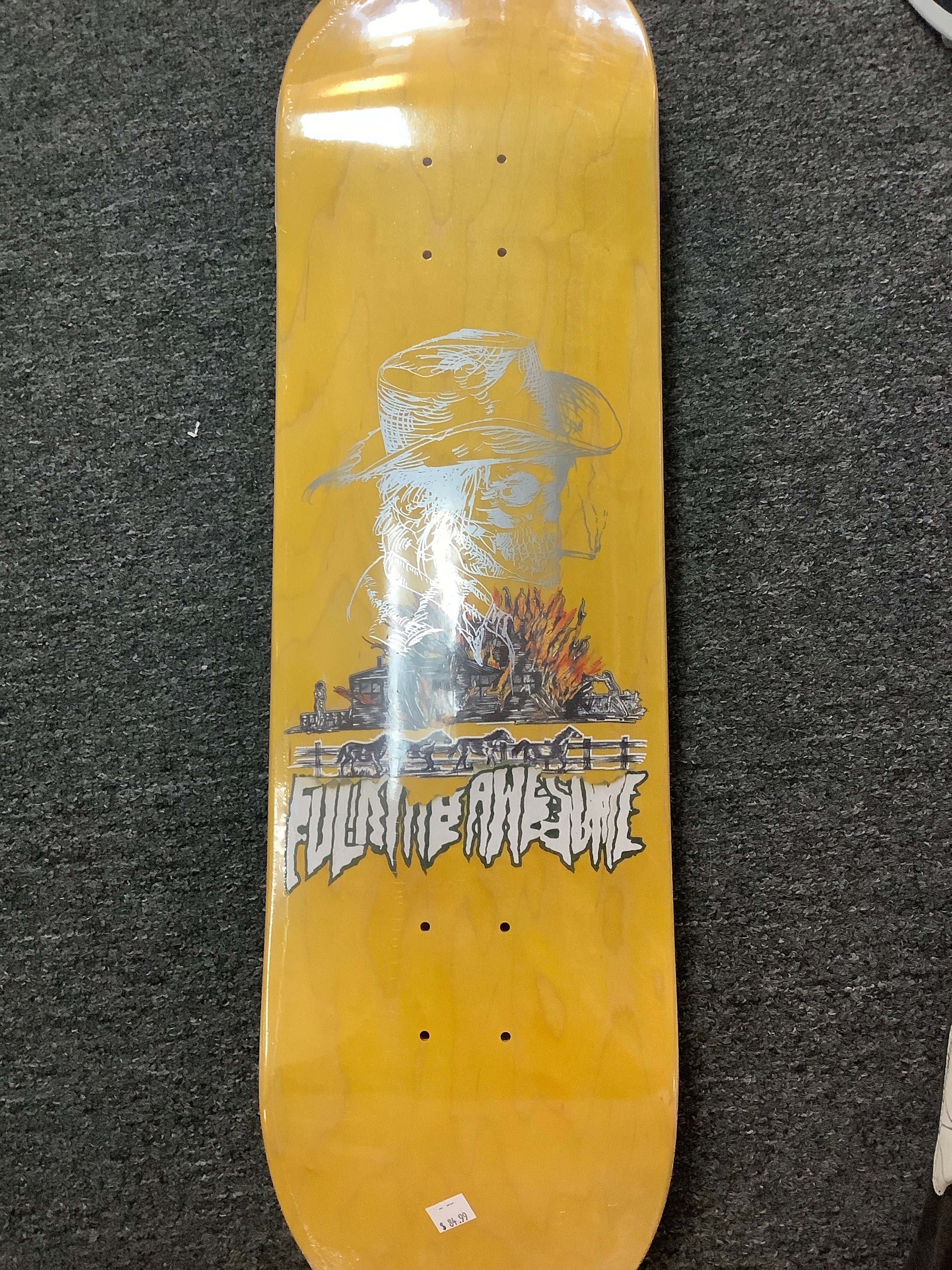 Fucking Awesome Burning Barn Deck