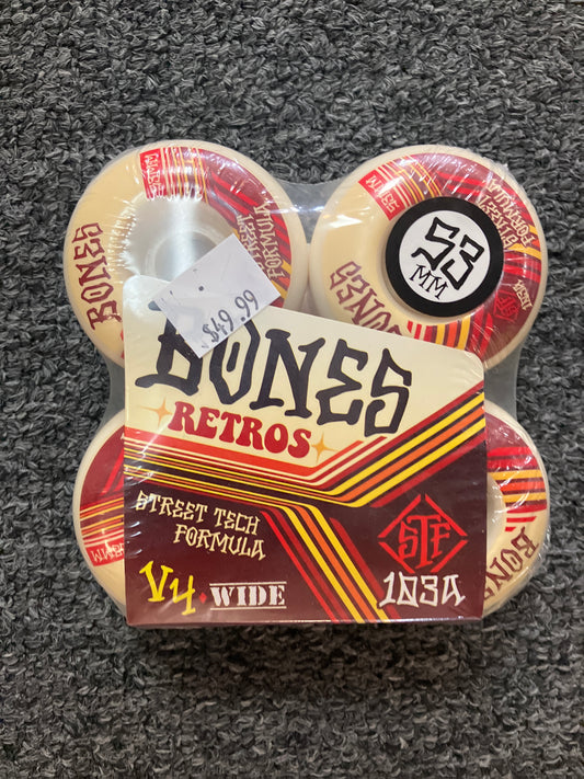 Bones STF V4 Retros 103A Wide Wheels