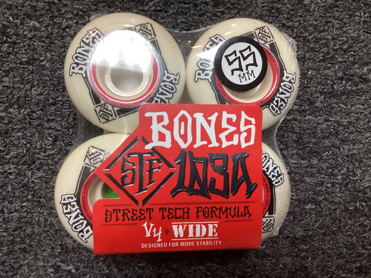 Bones 55mm STF wheels 103A V4 wide Street Tech Formula