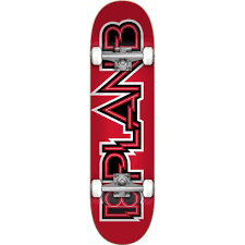 Plan B Bolt Complete Board Red 7.75"