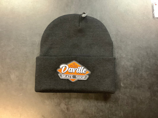 Daville Beanie Diner Logo Black