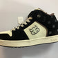 Ipath skateboard shoes GRASSHOPPER BLACK SUEDE & CREAM