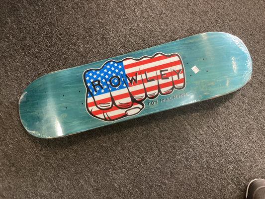 Toy machine 8.5 deck Rowley Fist American flag