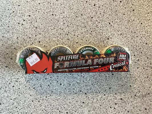 Spitfire Conical 52mm 101 DU Wheels