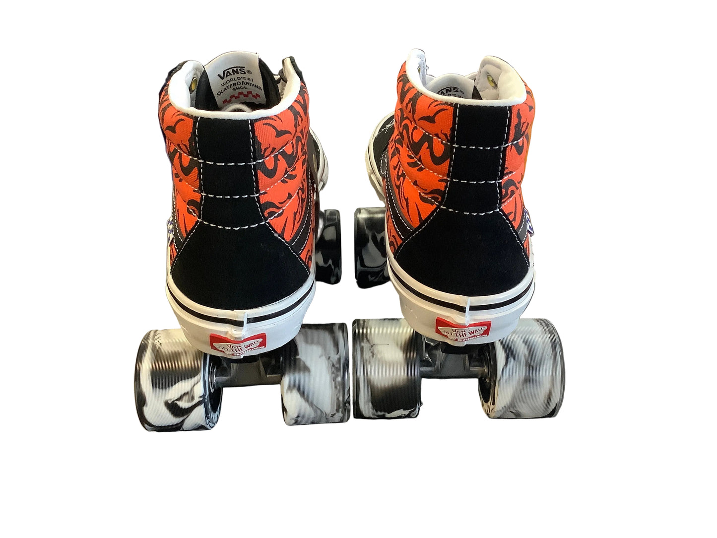 CUSTOM Vans Dragon HI-top ROLLERSKATES