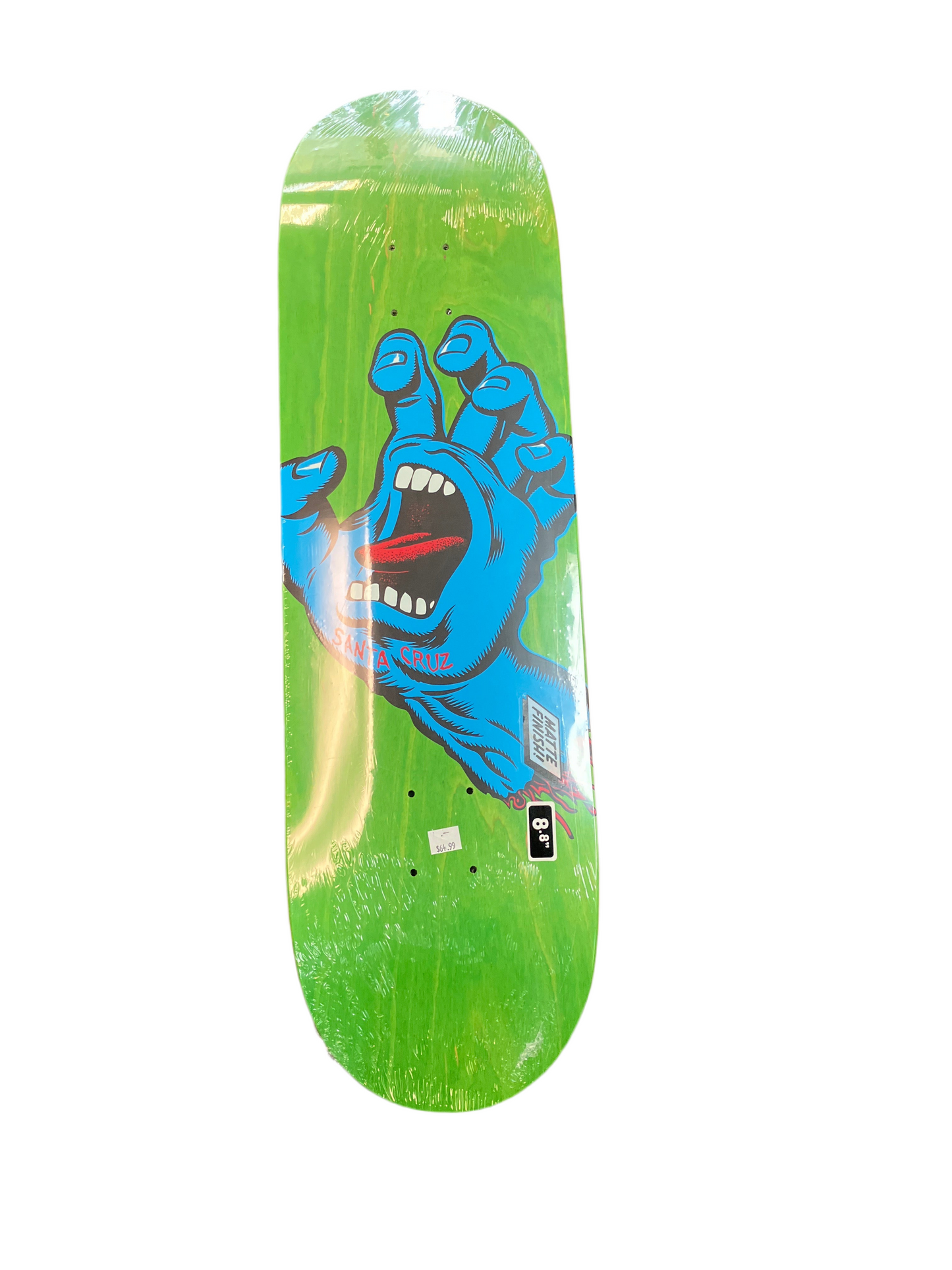 Santa Cruz 8.8 deck screaming hand