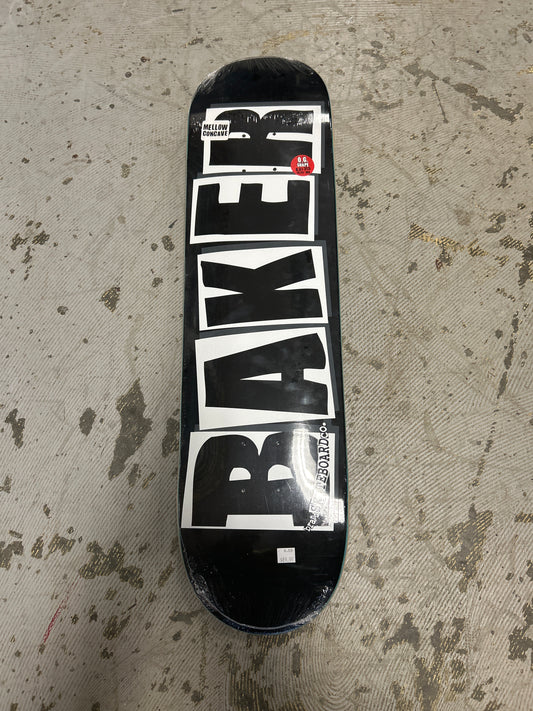 Baker 8.0 deck Brand Logo black white