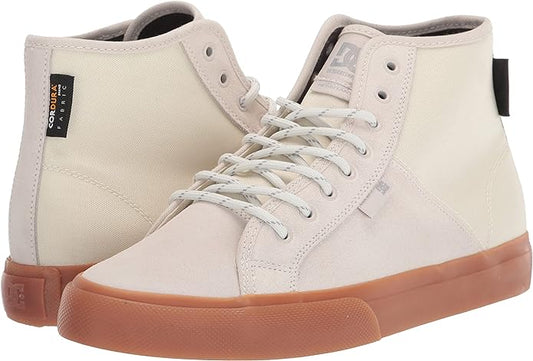 DC shoes Manual Hi Wnt off white gum