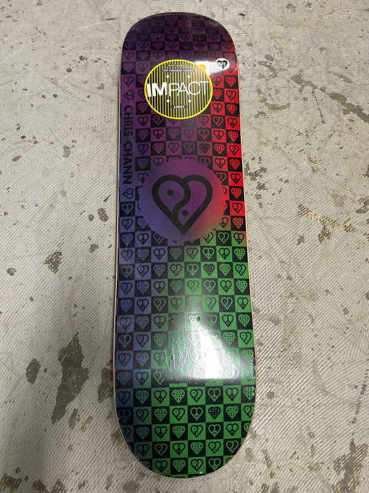 Heart Supply 8.25 deck IMPACT Light Chann Trinity