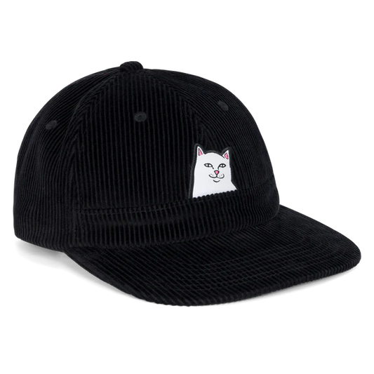 Ripndip Lord Nermal Corduroy Black Hat