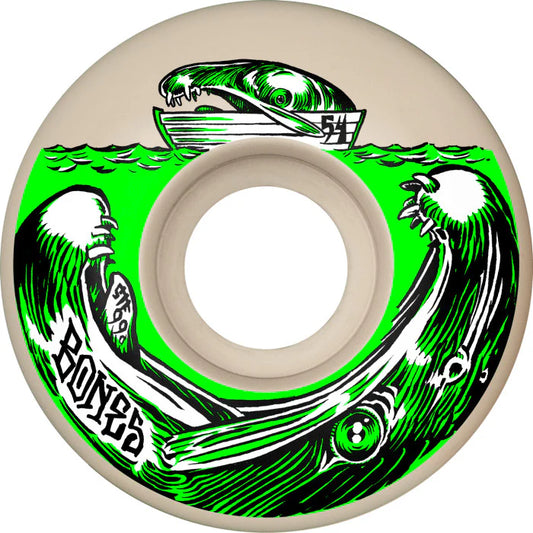 Bones STF skateboard  wheels V3 Slims Salmon Dinner 54mm 99A