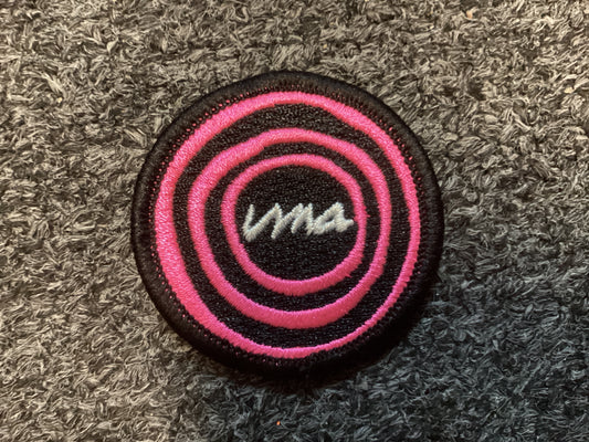 Uma Umaverse PELKA BULLEYE PATCH 2” black/pink