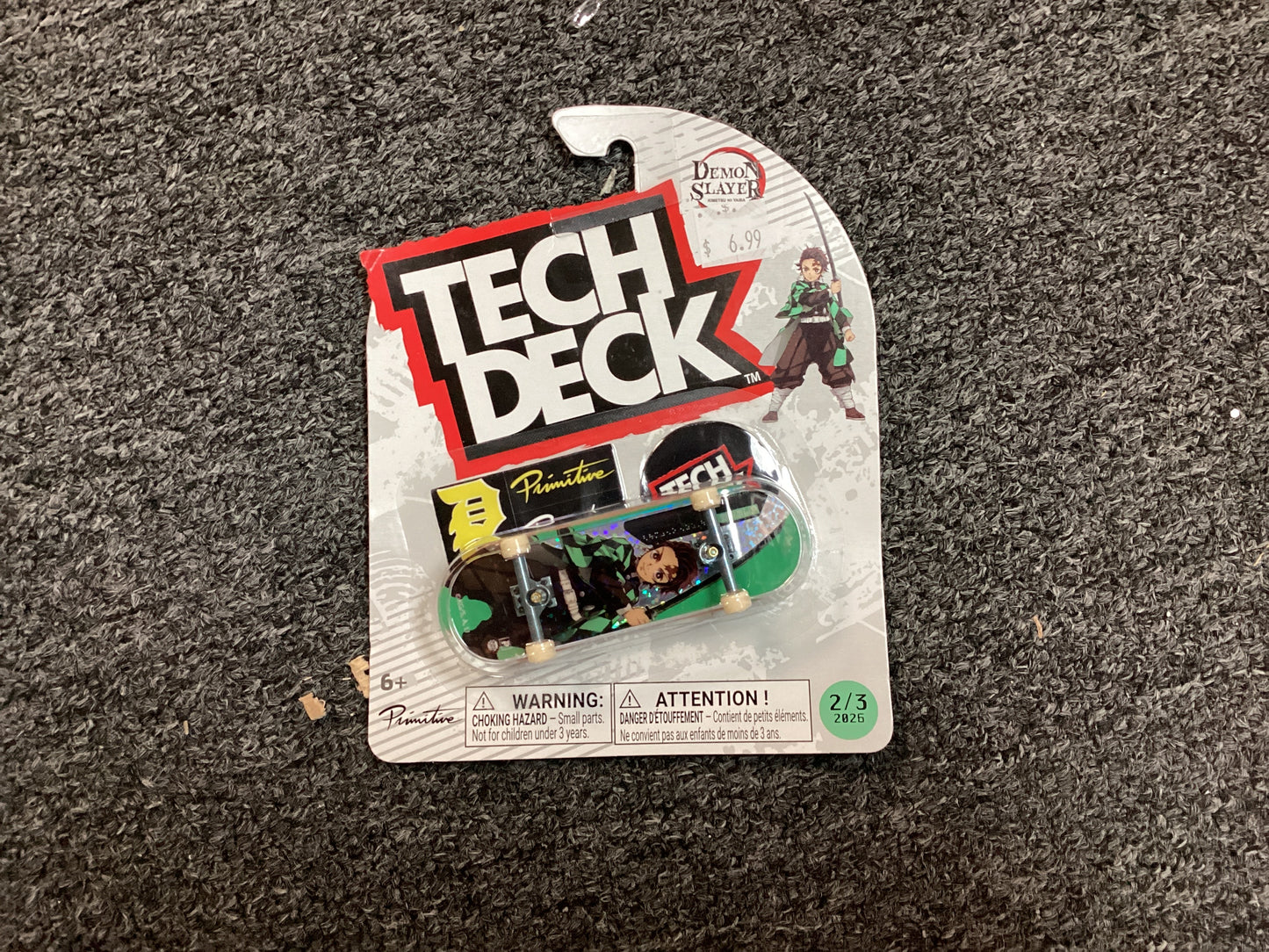 Tech Deck fingerboard Primitive Tanjiro 2/3