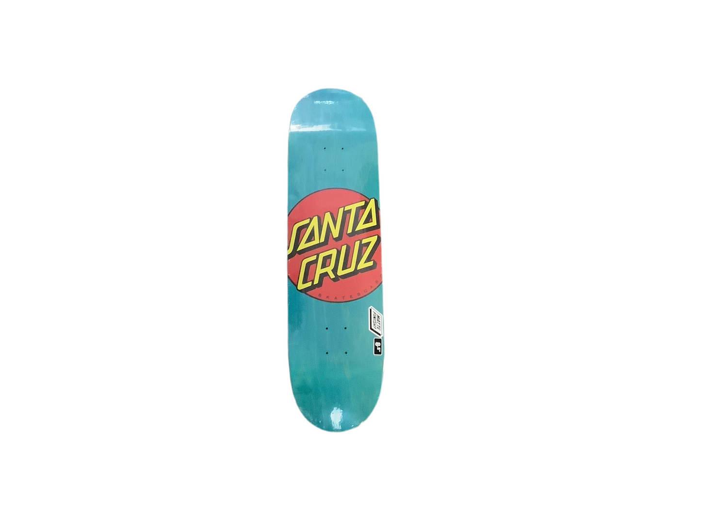 Santa Cruz Classic Dot 8.5 Blue Deck