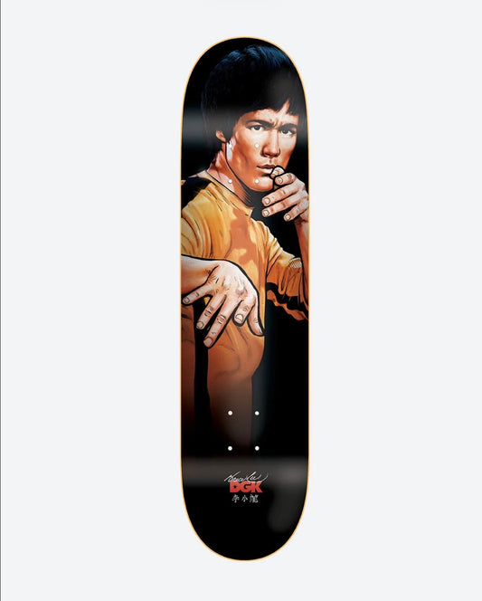 DGK X BRUCE LEE DRAGON LEE LENTICULAR SKATEBOARD DECK 8.0”