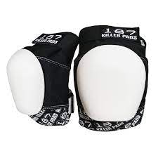 187 Pro Knee Pads White/Black Large