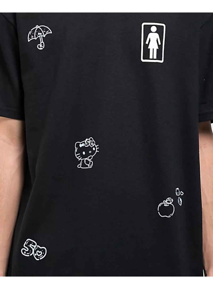 Girl x Hello Kitty All Over Shirt