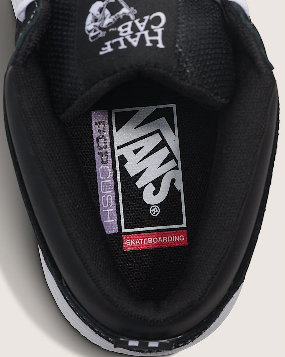 Vans PRO SKATE Half Cab Wafflecup skateboard shoes black white