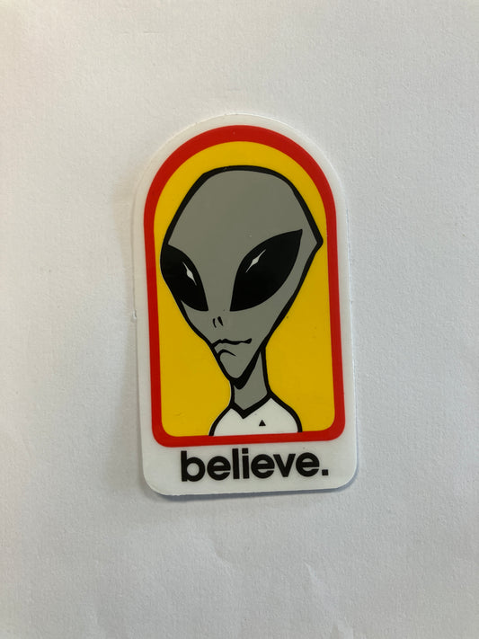 Alien Workshop Believe Sticker