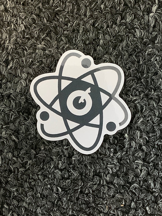 Quantum Atom Sticker