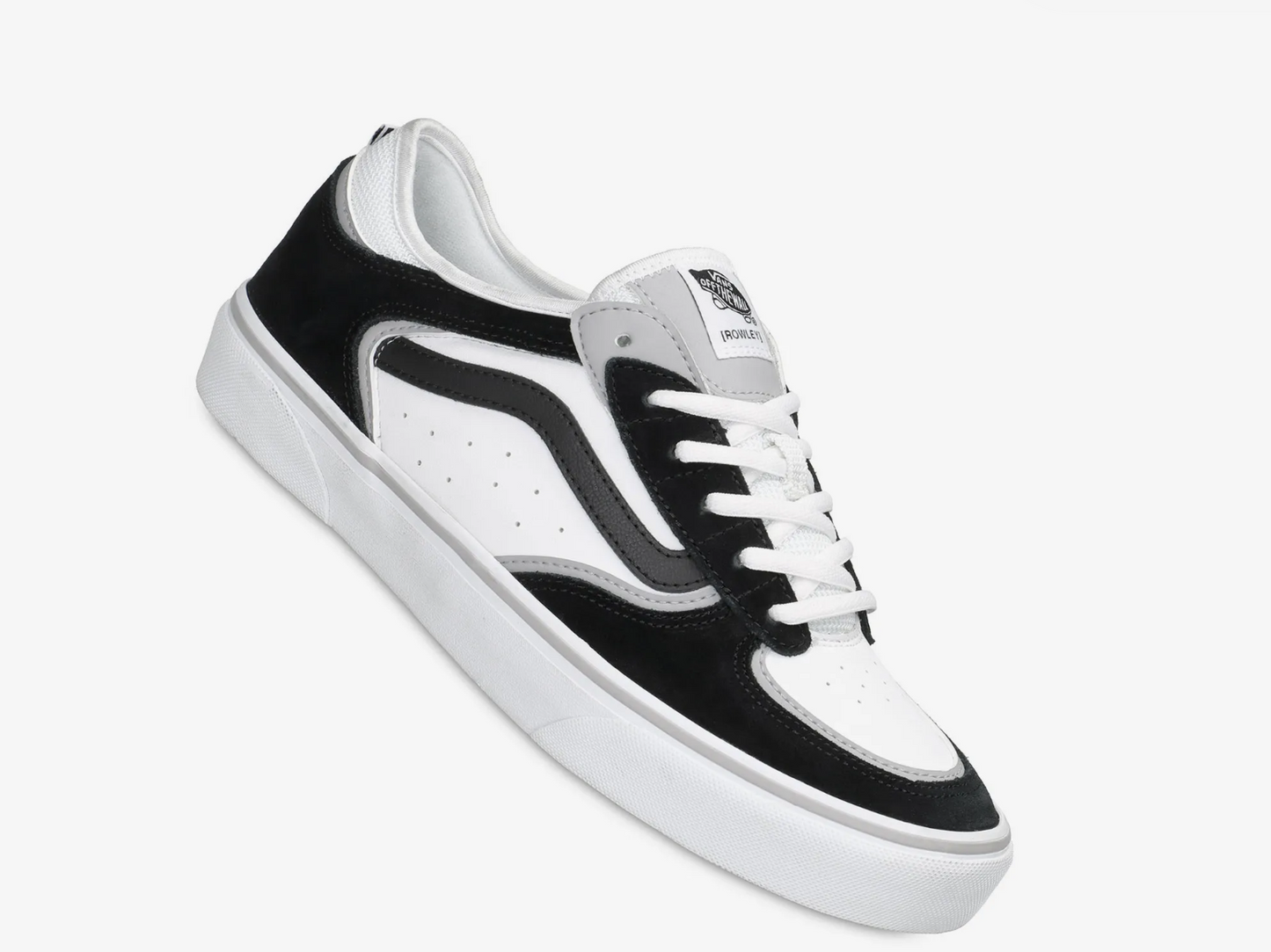 VANS SKATE ROWLEY SHOES (BLACK WHITE)