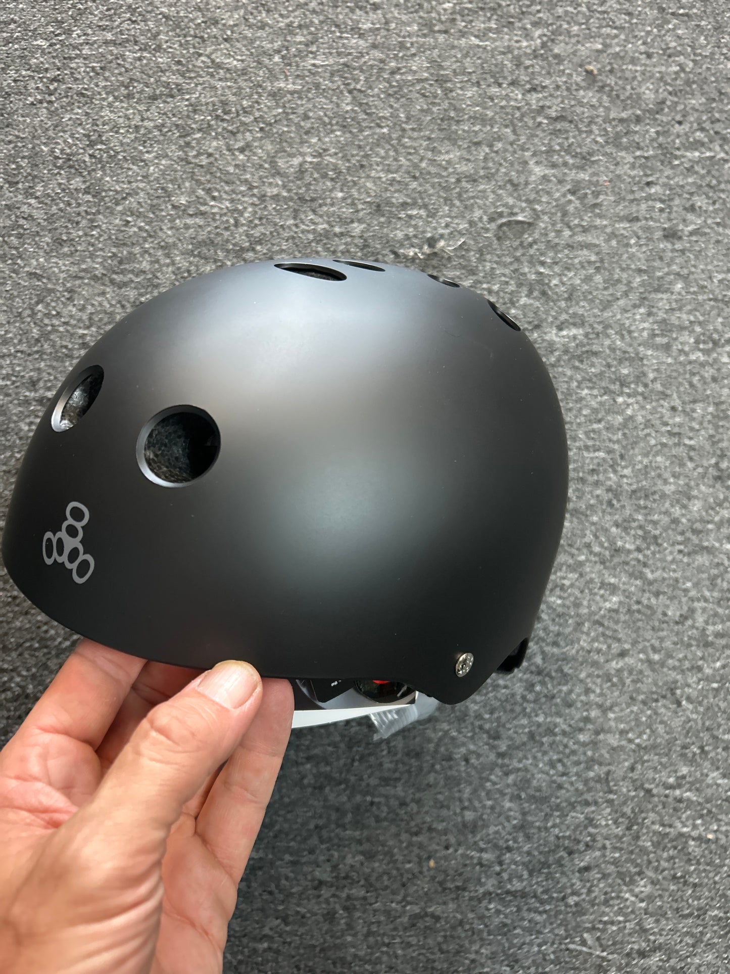 Triple Eight Helmet certified Sweatsaver XL / XXL Matte Black