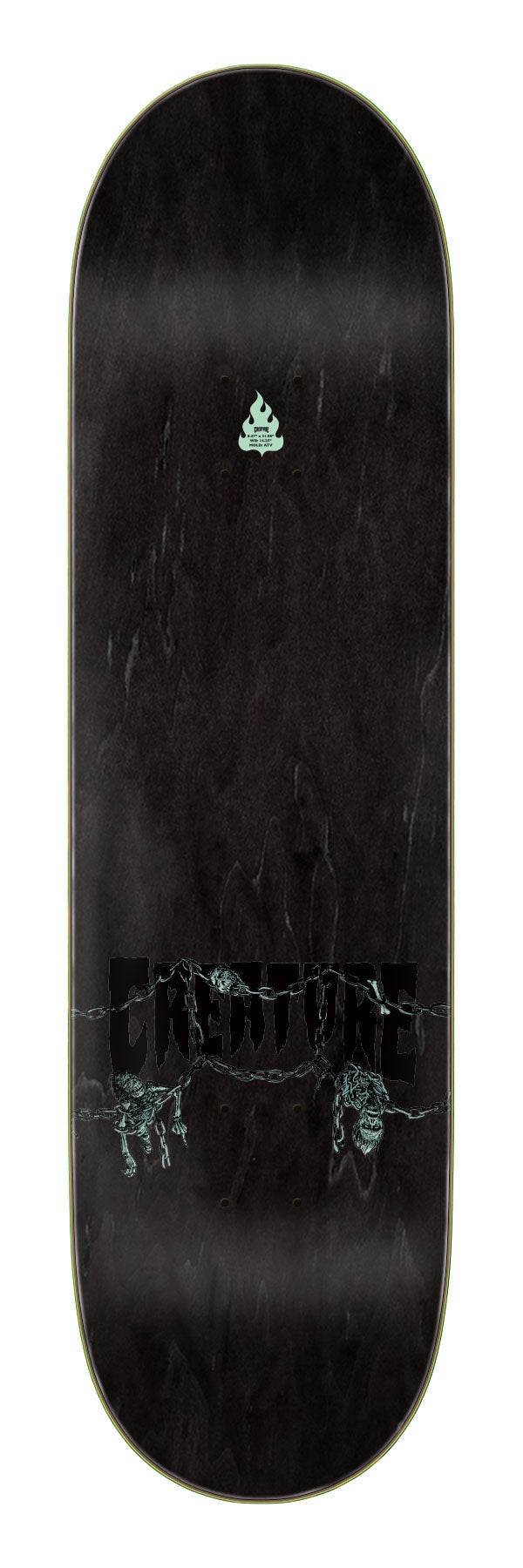 Creature 8.5 skateboard deck Provost Web Pro