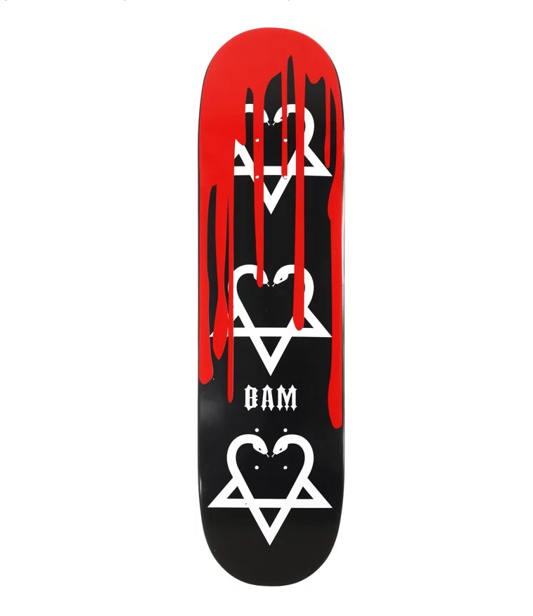 Zero 8.25 deck BAM SNAKES W BLOOD