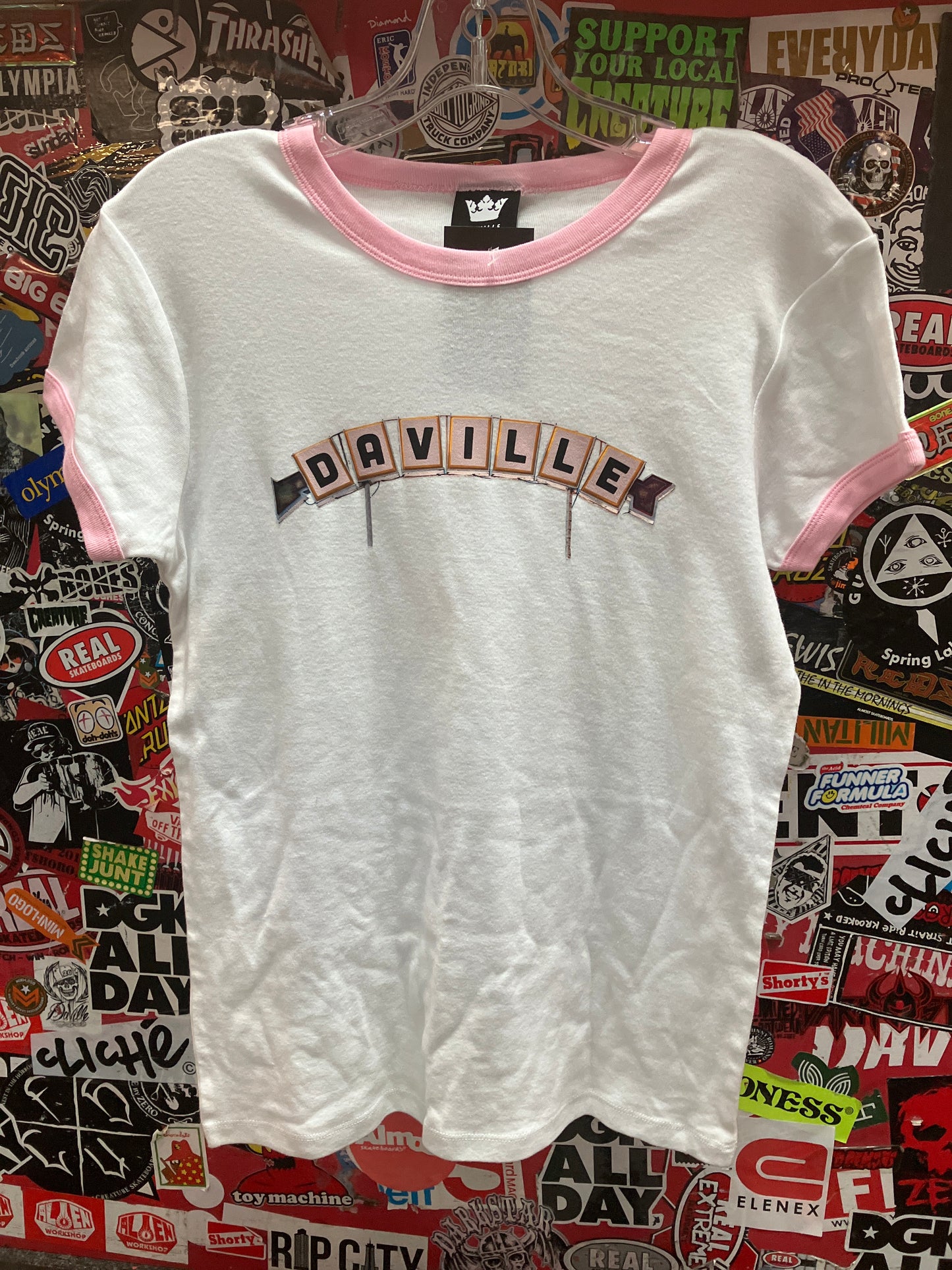 Daville Tee Shirt Youth Pink