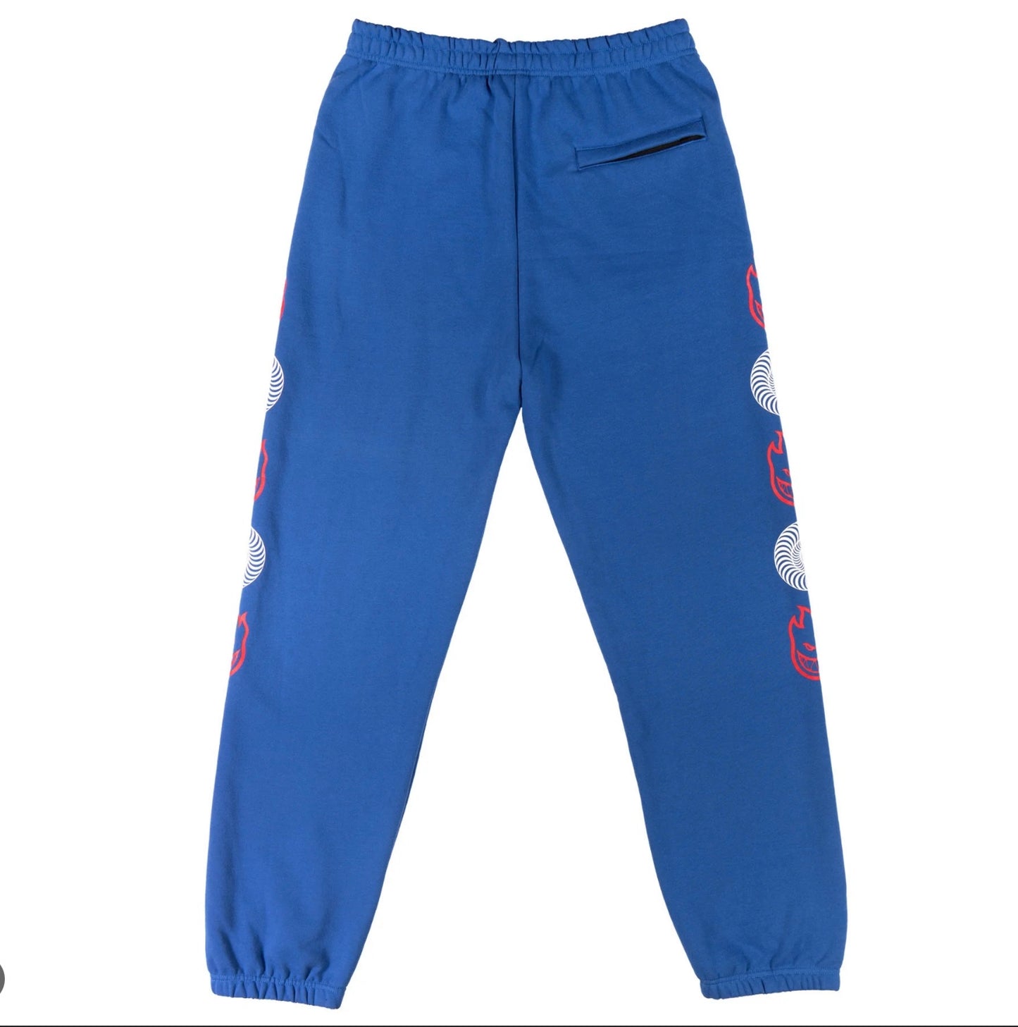 Spitfire Big Head Swirls Sweatpants Blue XL