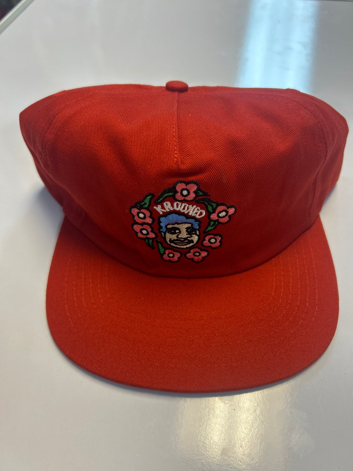 Krooked Hat Redux Adjustable Dark RED
