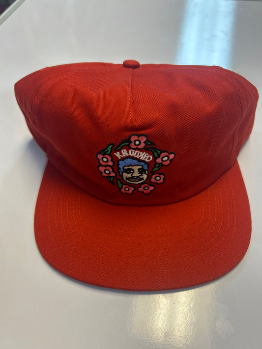 Krooked Hat Redux Adjustable Dark RED