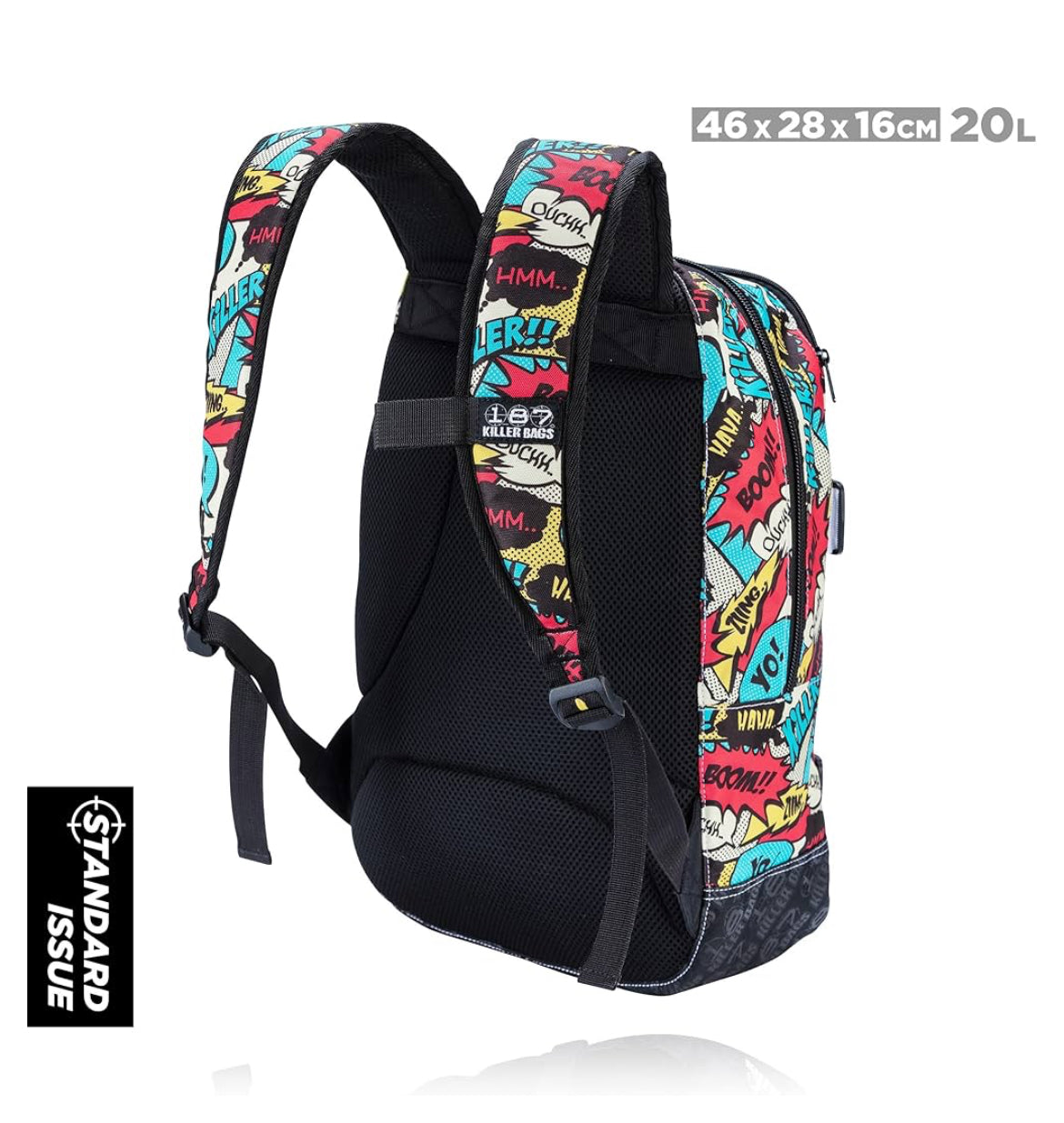 187 Backpack With Board Straps - Comic