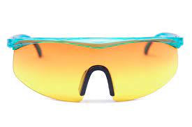 Happy Hour Sunglasses Fire Birds Clear Gloss Turquoise Mai Tai Fade