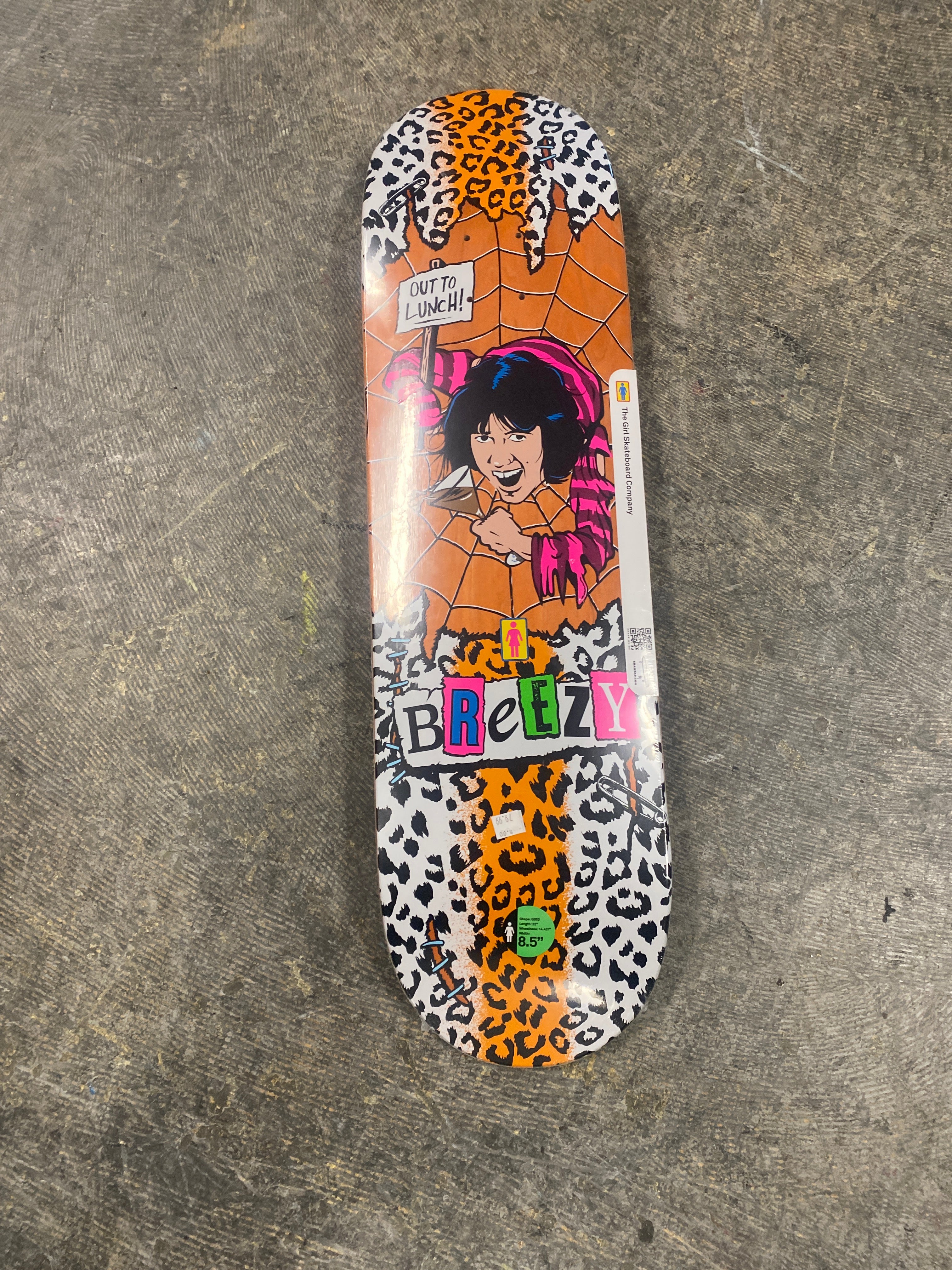 Girl Geering Out To Lunch Deck