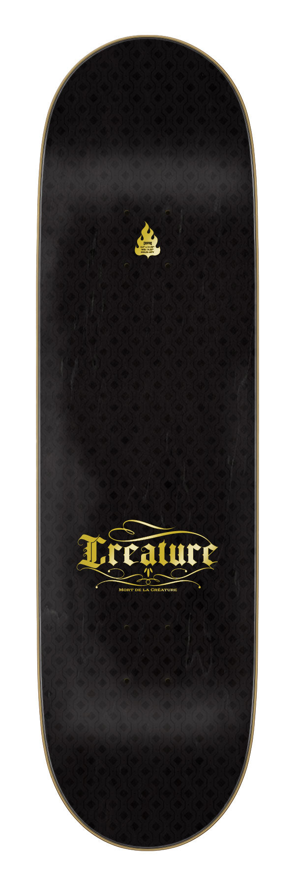Creature 8.6 skateboard deck Russel La Mont Pro Stump