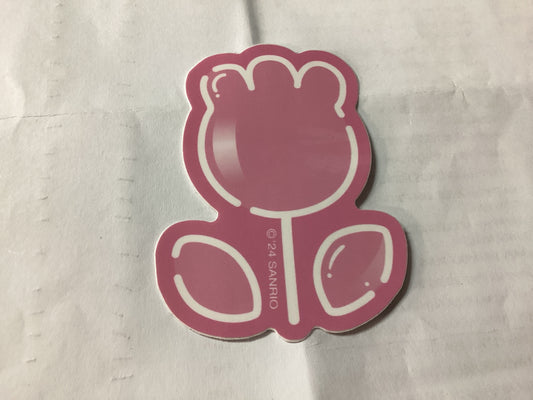 Girl Sticker Hello Kitty 50 Flower Tulip Sanrio