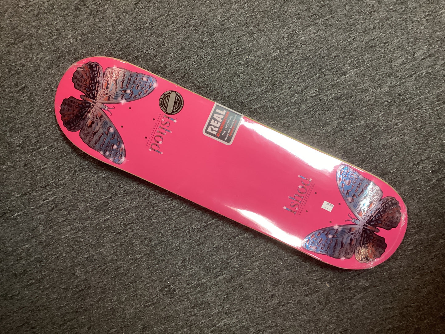 Real deck Ishod Wair Mariposa Chrome (8.5 teal or 8.25 pink)