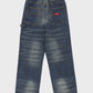 LAKAI VINTAGE WASHED WIDE LEG DENIMS
