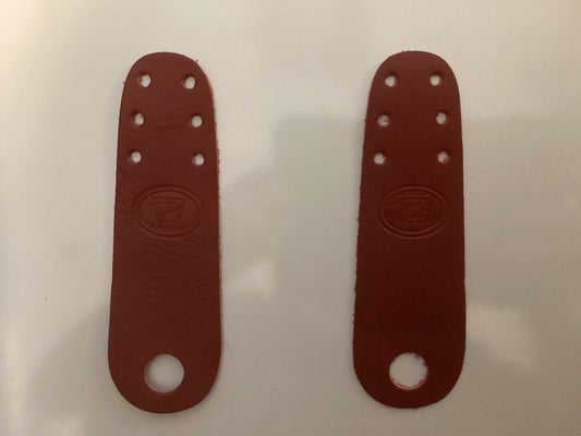 Riedell Toe Guard Leather Red