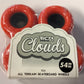 Ricta Clouds Skateboard Wheels 54mm 92a Orange