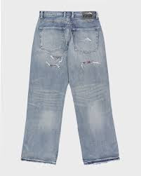 LAKAI DISTRESSED DOUBLE KNEE DENIMS pants