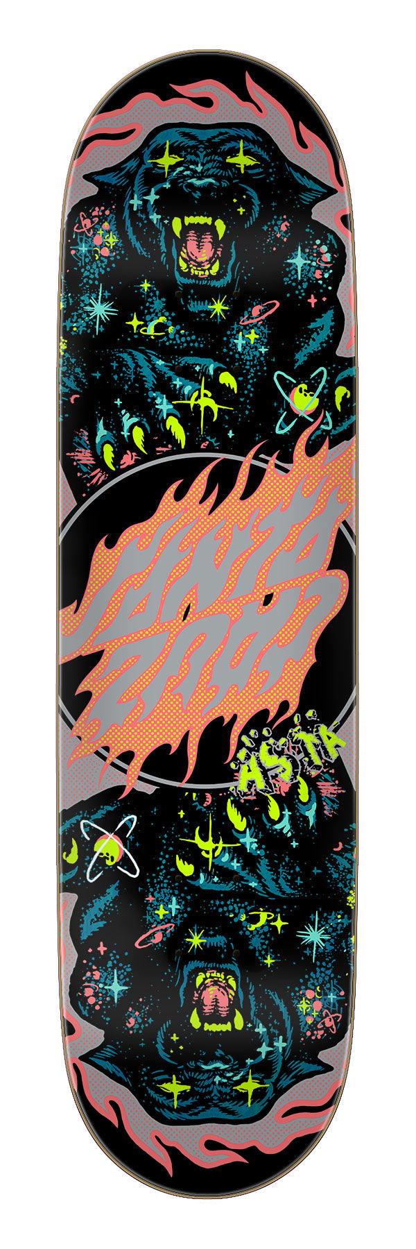 Santa Cruz 8.2 skateboard deck Asta Cosmic Twin Pro