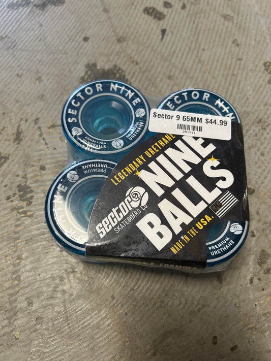 Sector 9 65mm Nine Balls 78a Wheels